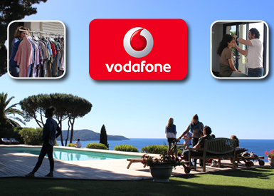 Vodafone Italy shoot their commercials in myindigo.fr 's villas